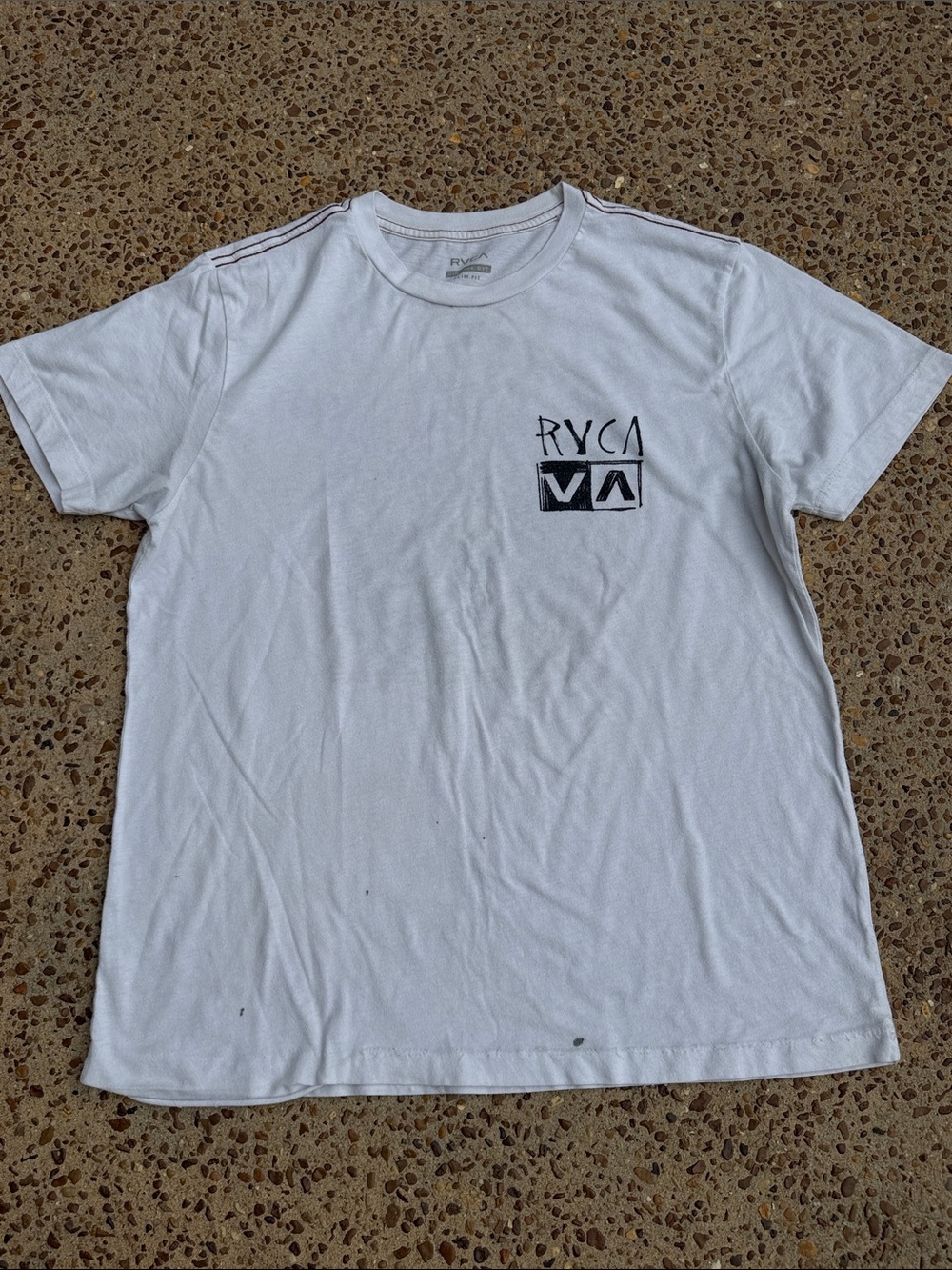 2 RVCA Short Sleeve Tshirts in Charcoal and White ~ Large ~ Florida Panthers - Picture 10 of 16